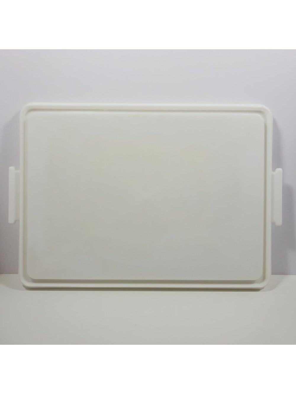Tupperware Rectangular Cake Taker Base Replacement Vintage White #622